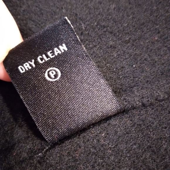 Carole Little black 100% wool handmade jacket XS - Picture 11 of 13